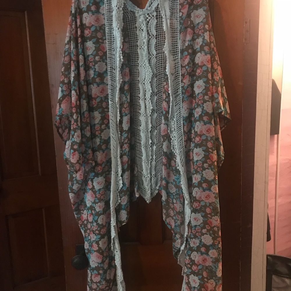 Floral Kimono